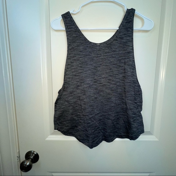 Lululemon Cardio Squad Tank II Heathered Black 6 - Picture 4 of 16